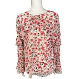 White House Black Market long sleeved blouse